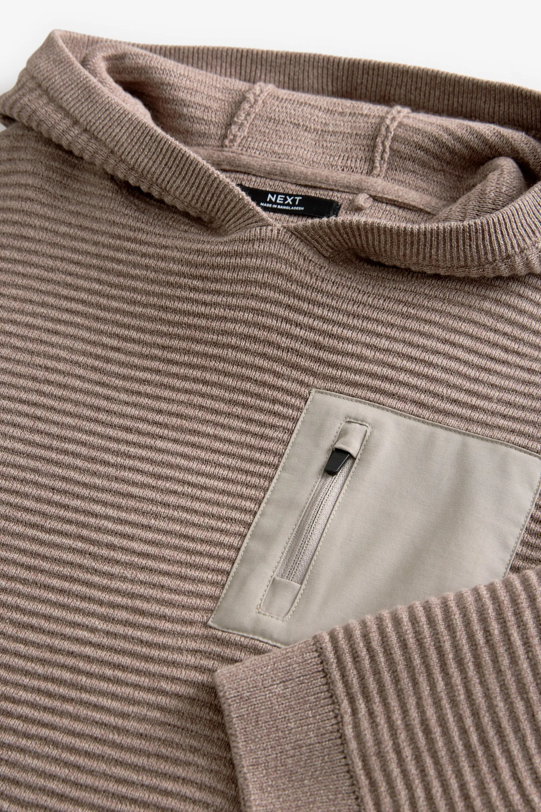 100% Cotton Utility Knitted Hoodie (3-16yrs)    
