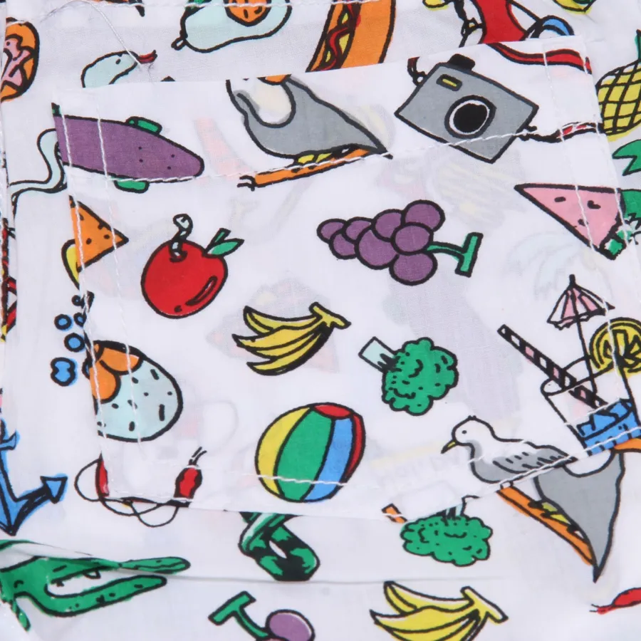 5833AB bermuda bimbo BOY STELLA McCARTNEY KIDS cotton shorts kid