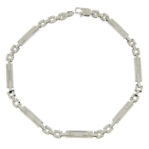 Bracciale Uomo Oro Bianco GL101100