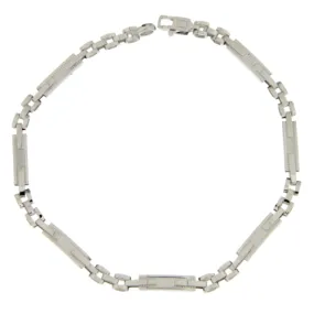 Bracciale Uomo Oro Bianco GL101100