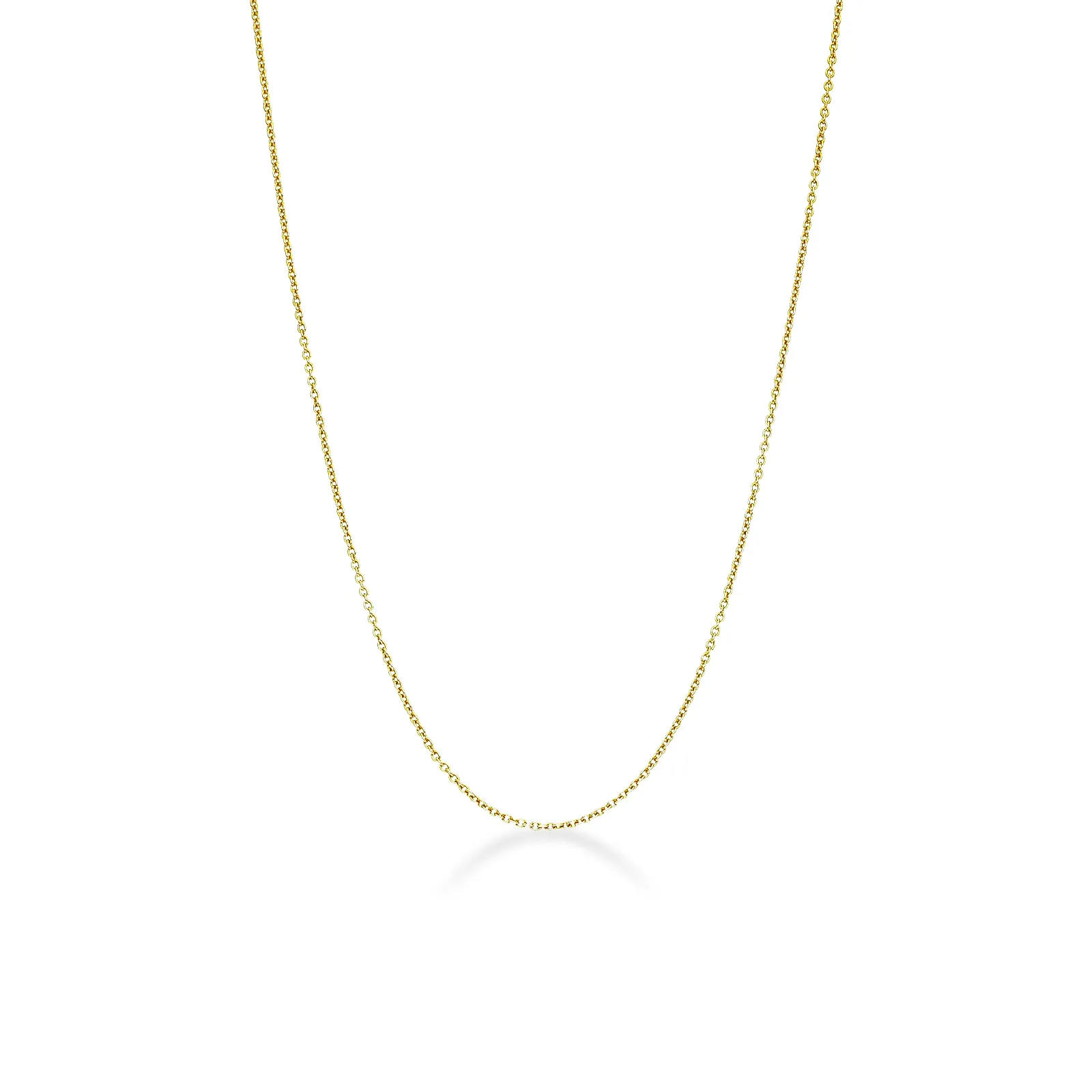 Catena rolo'  in oro giallo 18k.