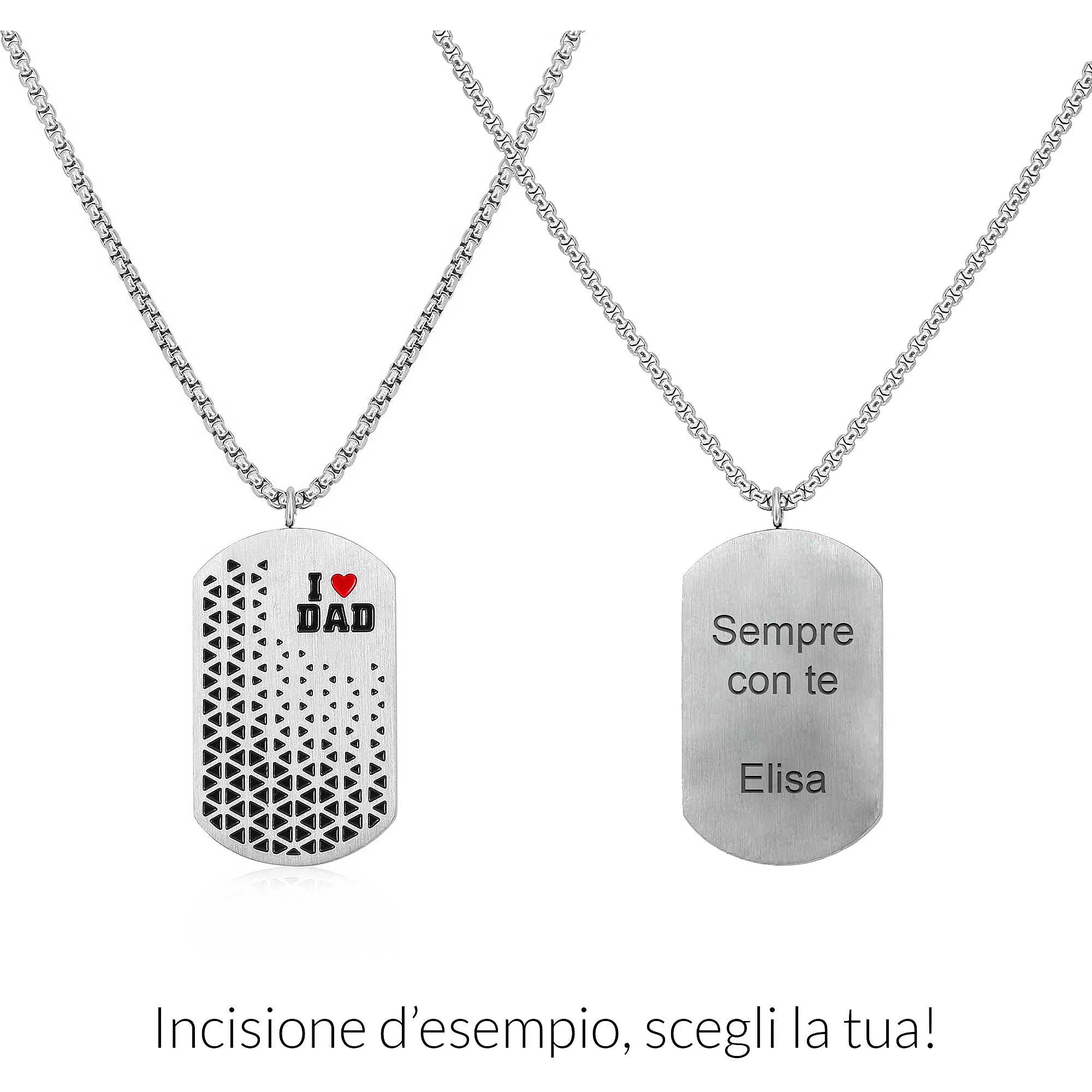 collana uomo gioielli Family Story