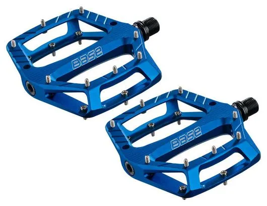 Coppia di pedali a base inversa blu