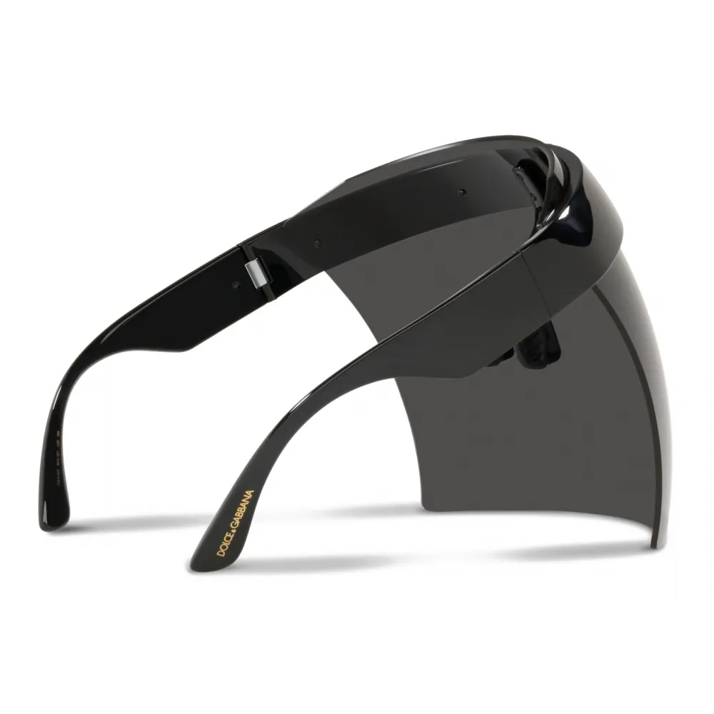 Dolce & Gabbana - Occhiale da Sole Geometric Transparency - Nero Grigio - Dolce & Gabbana Eyewear