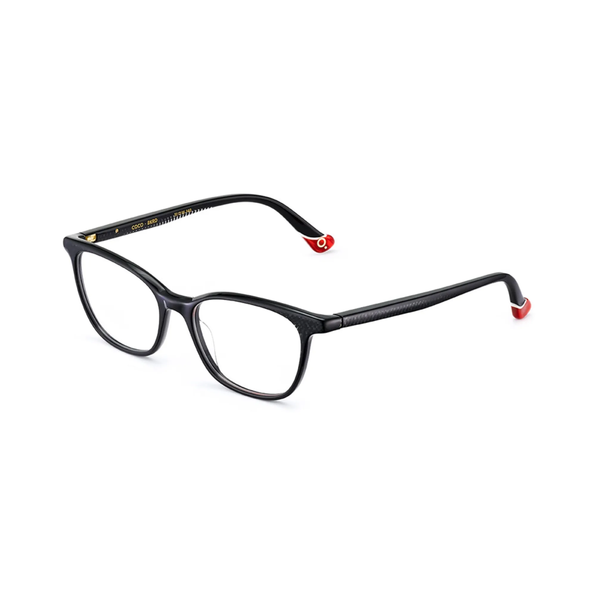   Etnia Barcelona COCO - BKRD Nero Rosso | Occhiale Da Vista Donna 