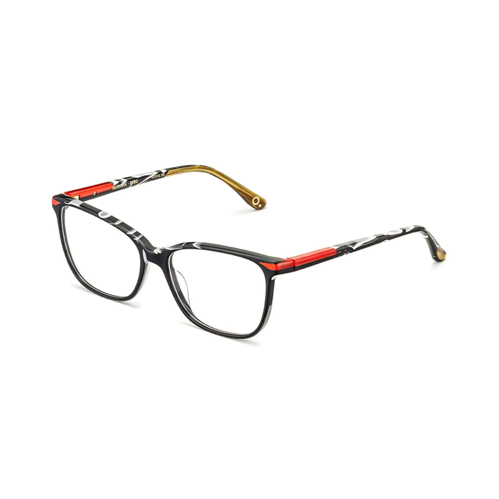   Etnia Barcelona TAYRONA - BKRD Nero Rosso | Occhiale Da Vista Donna 