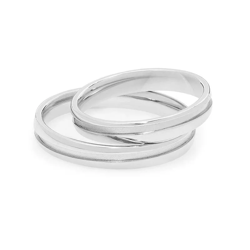 Fede in Oro Bianco – Comete Gioielli