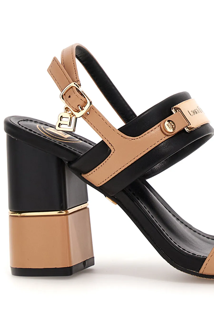   LAURA BIAGIOTTI Sandali con Tacco Laura Biagiotti 8106 Nero
