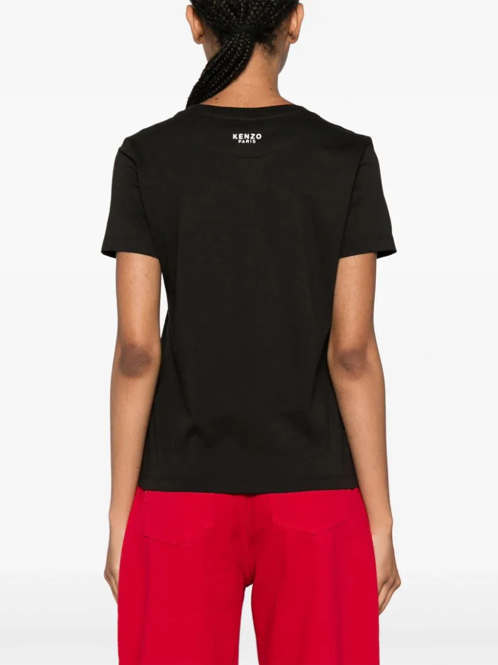 Maglietta ricamata da Kenzo Classic `Boke Flower`