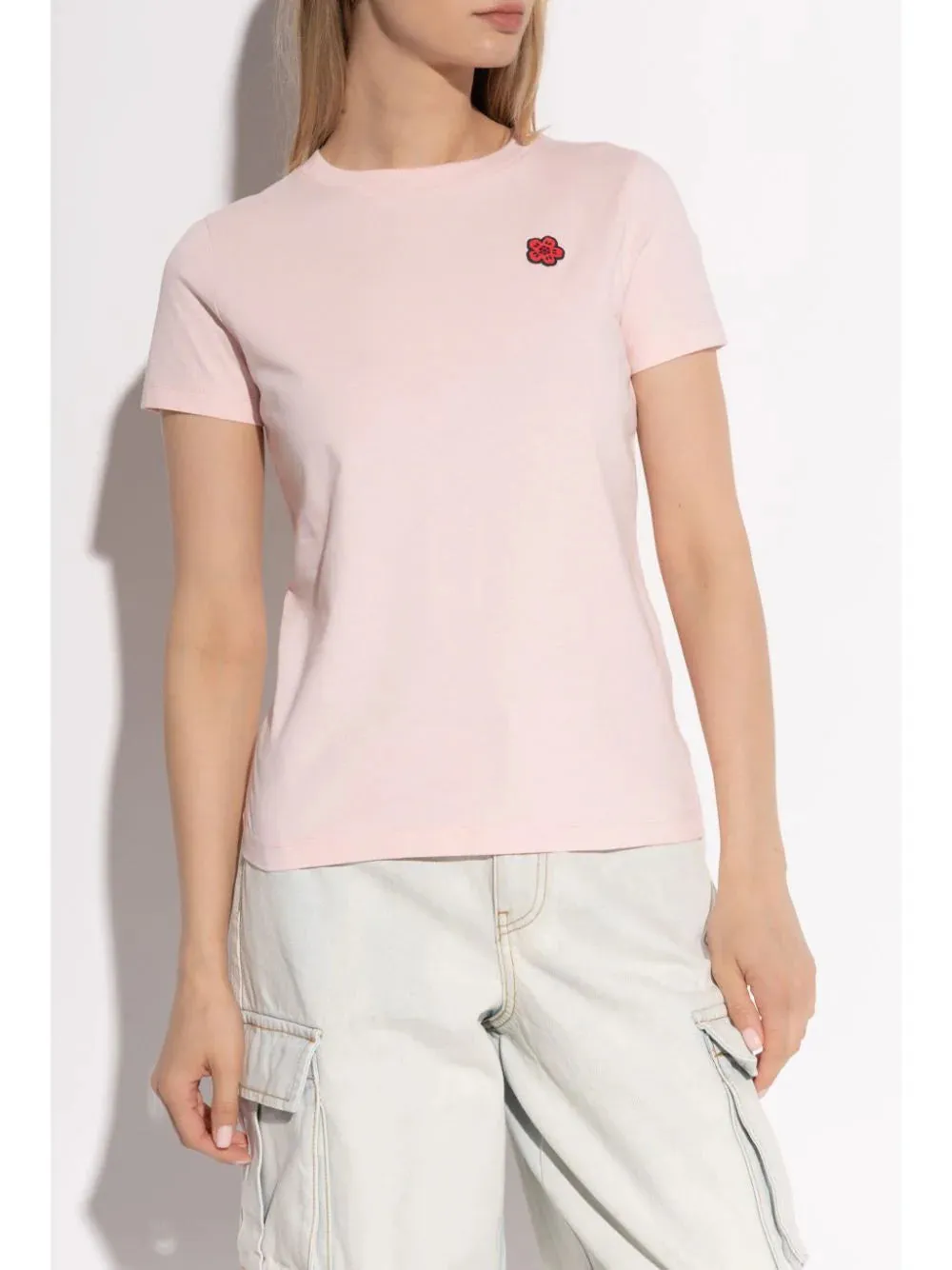 Maglietta ricamata da Kenzo Classic `Boke Flower`