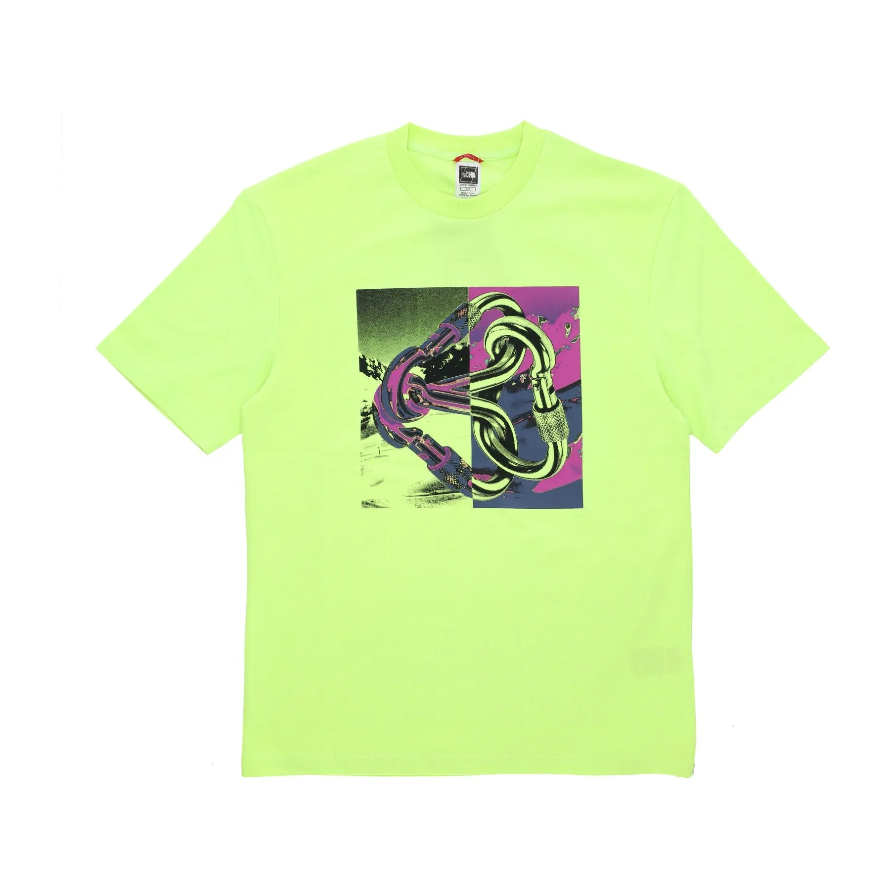Maglietta Uomo Graphic Tee Led Yellow