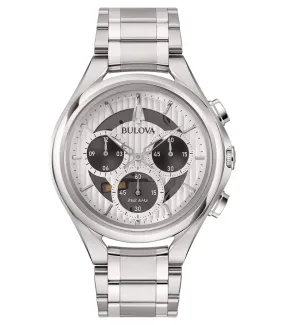 Orologio Bulova Curv Dress 96A301 Bianco