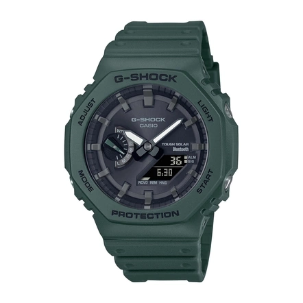 Orologio Multifunzione Smartwatch Verde Uomo Casio G-Shock G-Squad GA-B2100-3AER