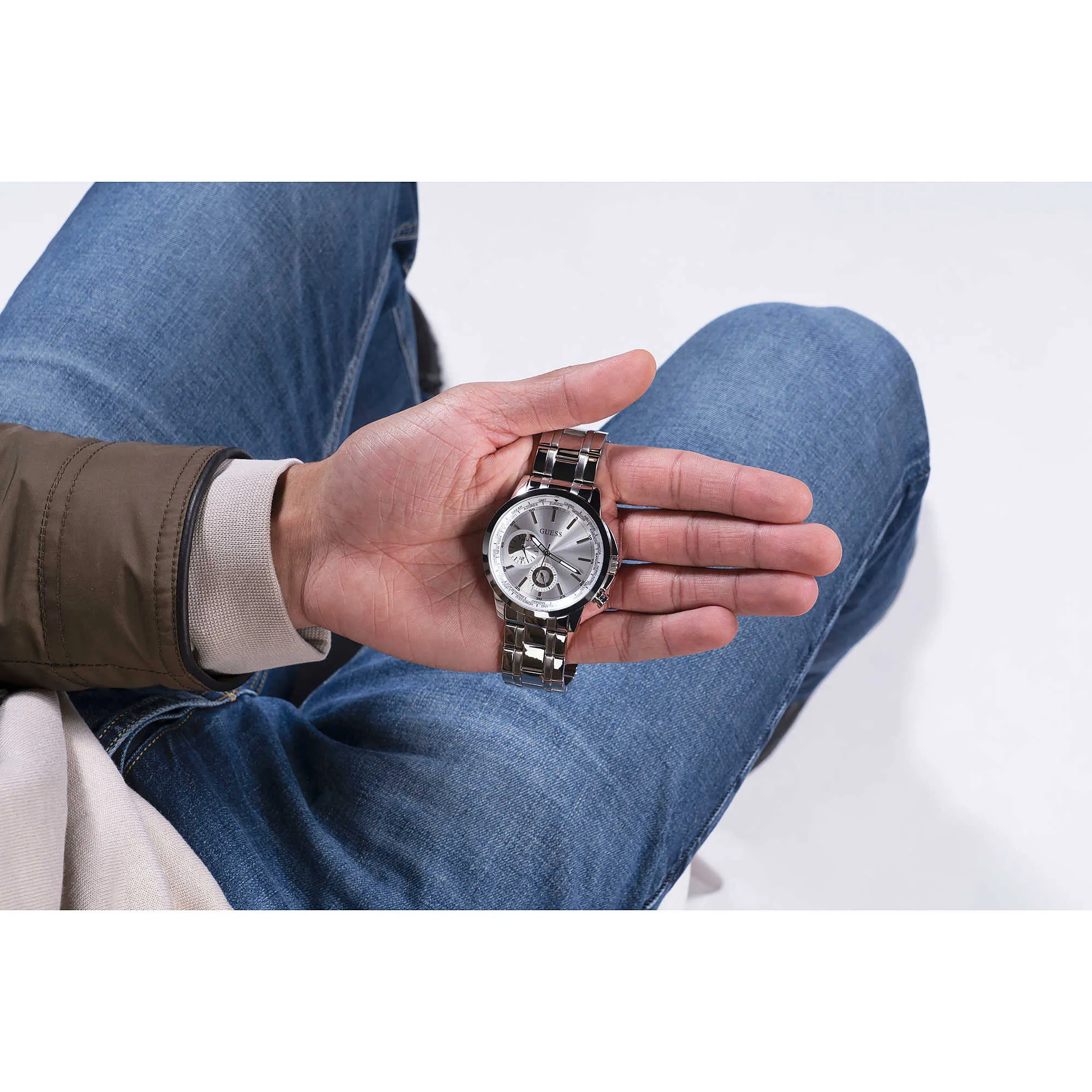 orologio multifunzione uomo Guess - GW0490G1