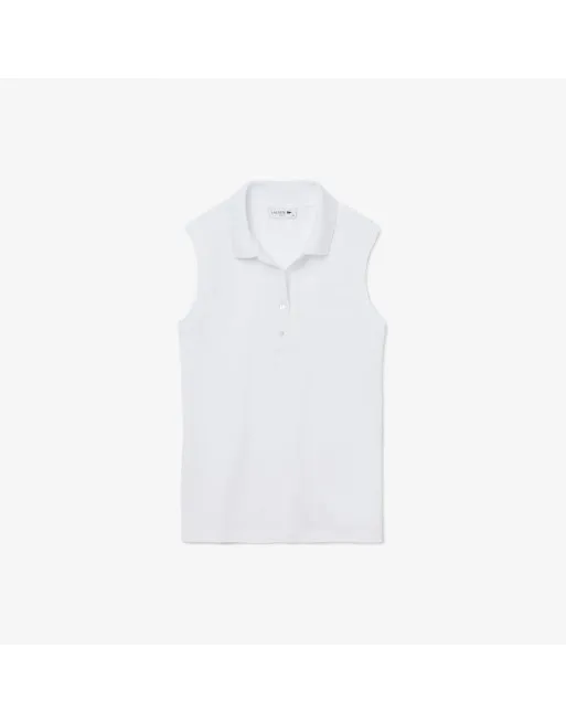 POLO LACOSTE DONNA SMANICATA PF5445