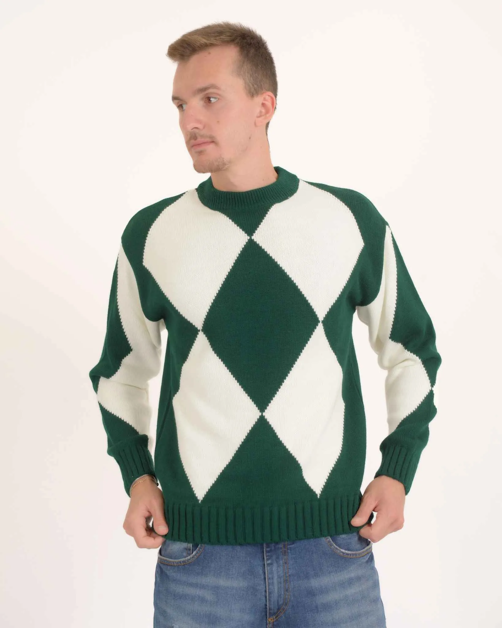 Pullover con Scollo Rotondo