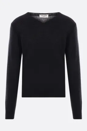 SAINT LAURENT pullover in cashmere e seta