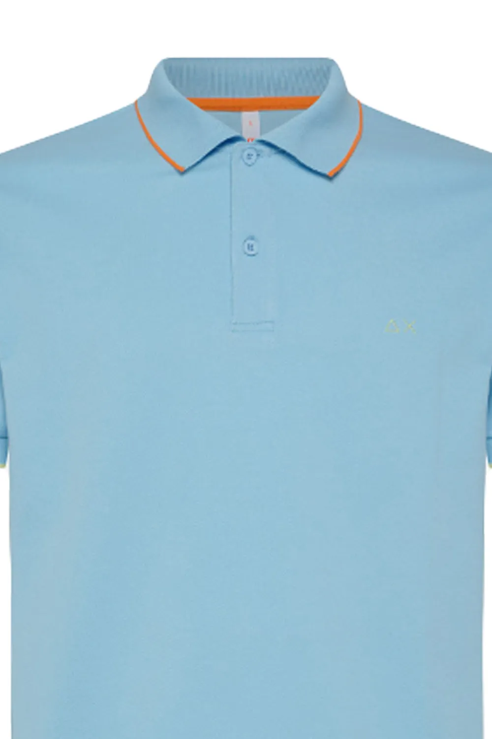 SUN68 Polo small stripes
