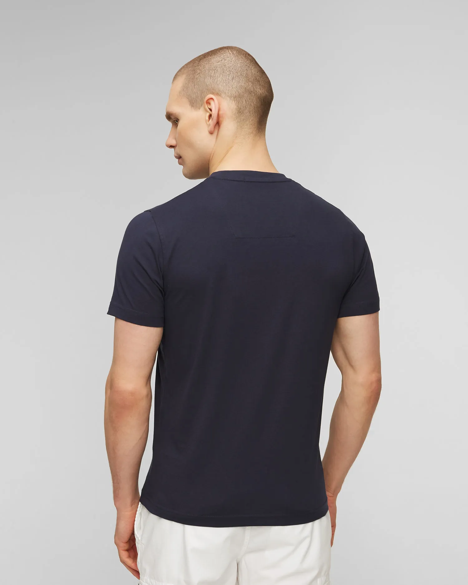 T-shirt blu scuro da uomo Aeronautica Militare 241ts2212j641-8347